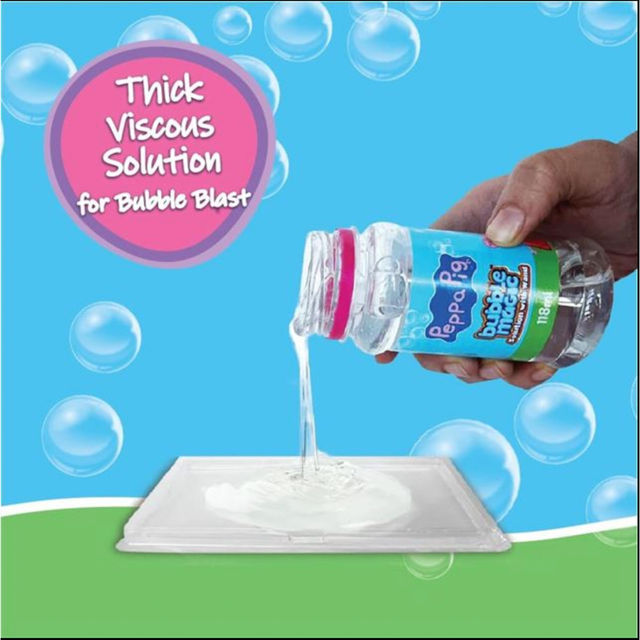 Bubble Magic 118 Ml Solution With Wand - Peppa Pig