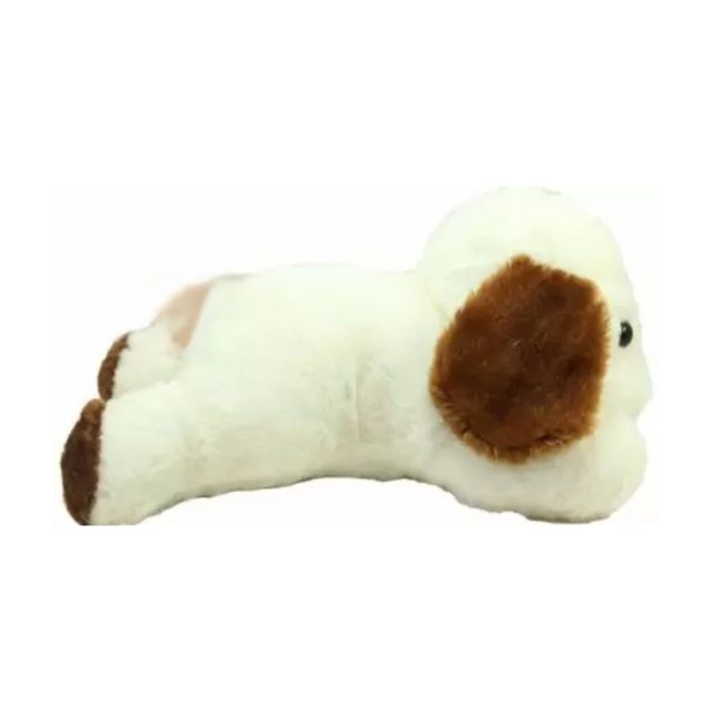 Sterling Dog Plush Soft Toy For Kids (6411) | 2 Months+ | 26 cm - White