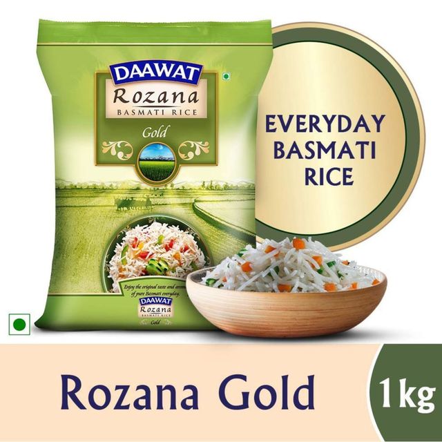 Daawat Rozana Basmati Rice Gold | Medium Grain