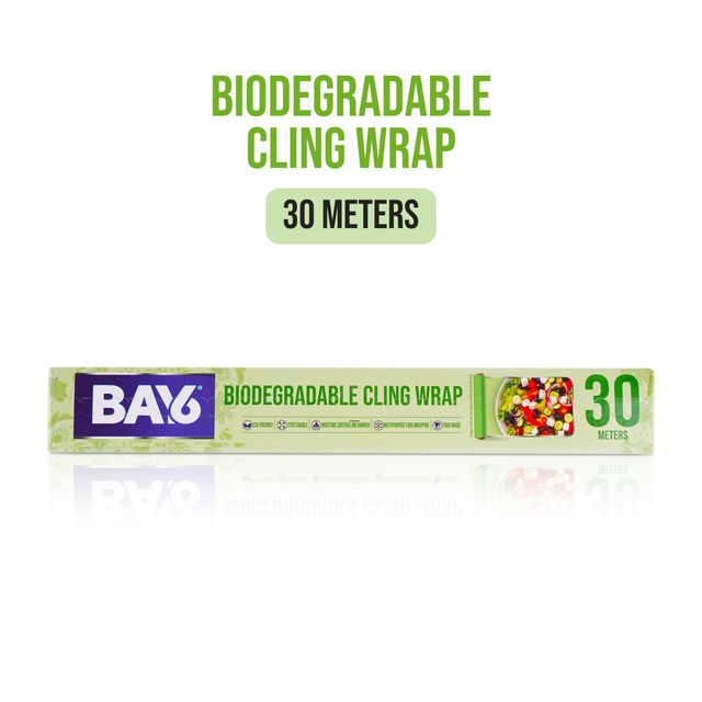 BAY6 Biodegradable Cling Wrap, 30 meters