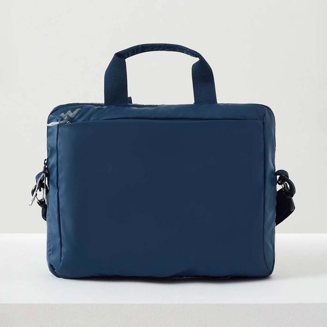 Wildcraft Unisex Polyester 7.5 L Loop Handle Messenger Bag | Matte Navy - Free Size