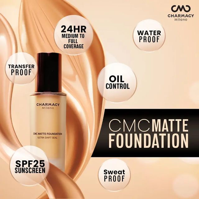 Charmacy Milano Matte Foundation 01