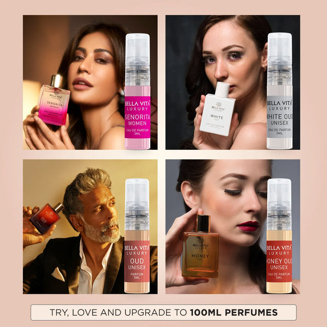 Bella Vita Luxury Unisex Trial Perfumes Pack For Men And Women