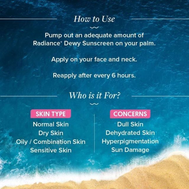 Aqualogica Radiance+ Dewy Lightweight Sunscreen Gel SPF 50+ PA+++ for Oily & Acne-Prone Skin