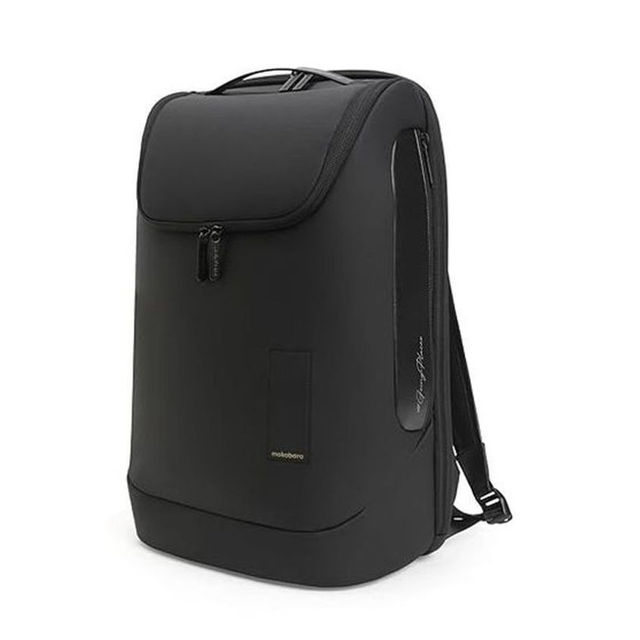Mokobara Unisex Solid Polyester 30 L Silicon Grab Handle Backpack | Grey - 16 Inches (1pc) & One8 Men'S Cotton Ankle Length Socks | Multicolour - Free Size (1pc) Combo