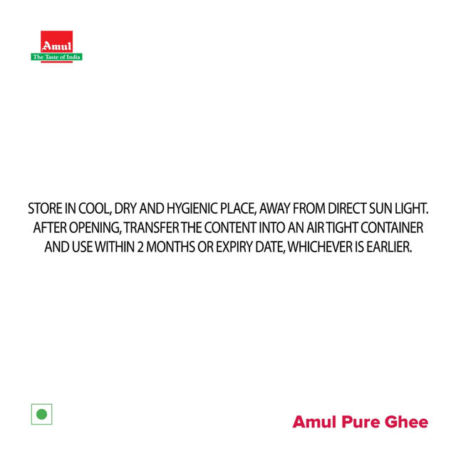 Amul Pure Ghee | Carton