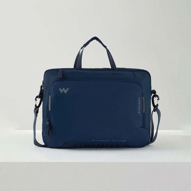 Wildcraft Unisex Polyester 15 L Office Bag | Blue - Free Size
