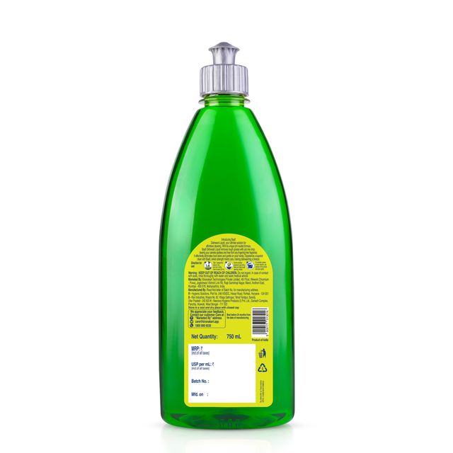 BAY6 Dishwash Gel | Lime | Pack of 2