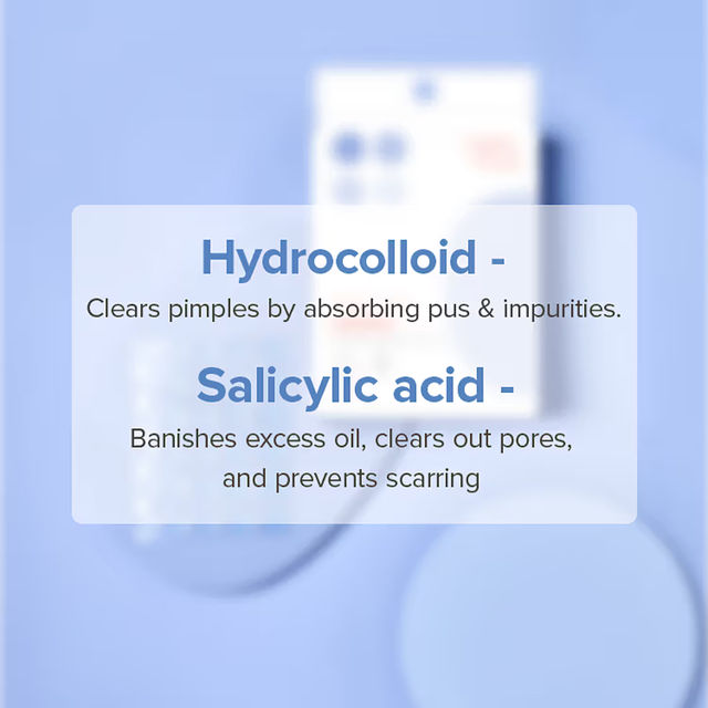 Nua Hydrocolloid And Salicylic Acid Pimple Patches