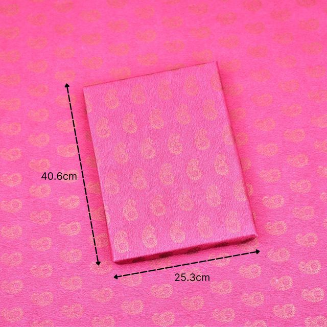 Pink Floral Gift Wrapping Paper By Servdharm | Set of 5