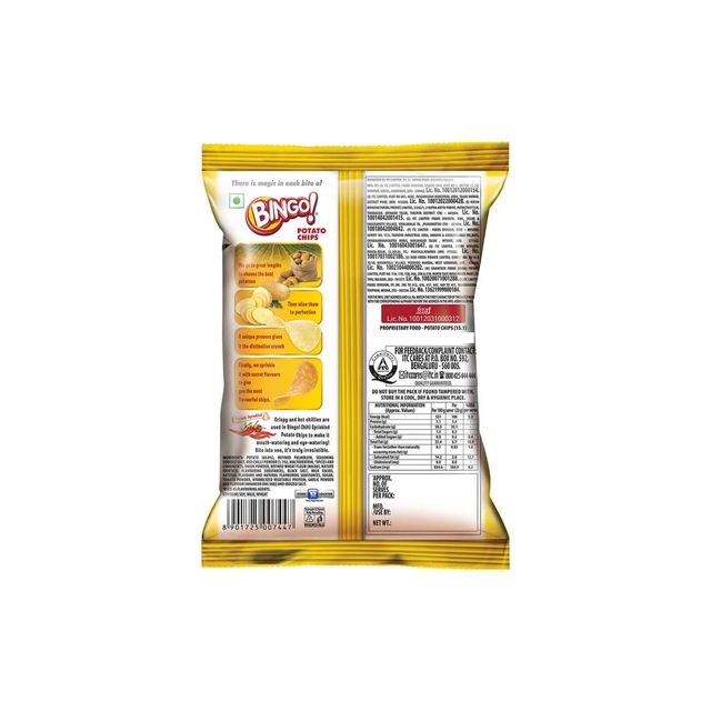 Britannia Good Day Cashew Cookies(100gms) & Bingo! Chilli Sprinkled Potato Chips(45gms) Combo