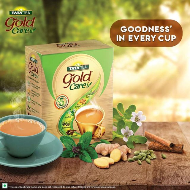 Tata Tea Gold Care Cardamom and Ginger Black Tea