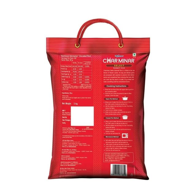 Kohinoor Charminar Select Basmati Rice