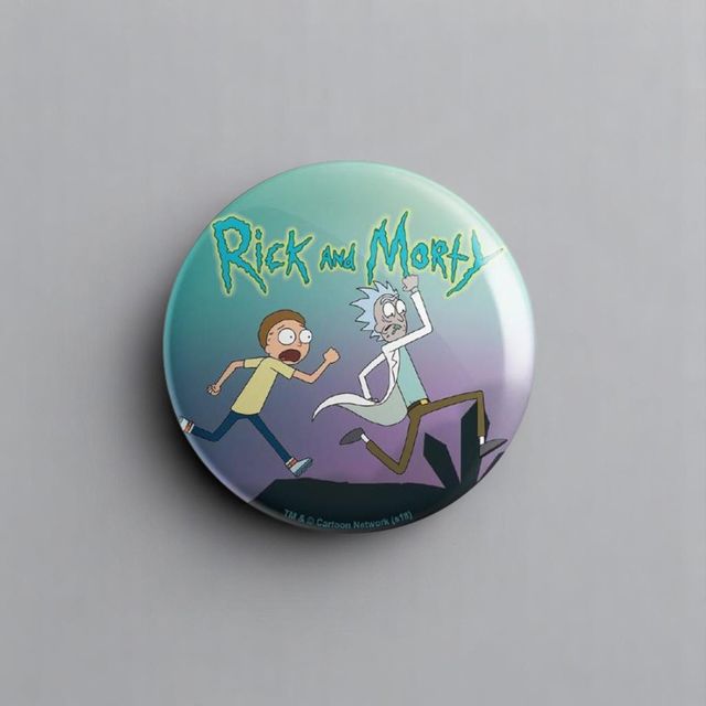 House Of Festivals Mortynight Run - Rick And Morty Official Badge