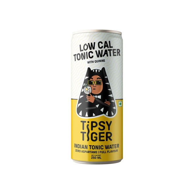 Tipsy Tiger Ginger Ale (With Real Ginger)(250ml) & Tipsy Tiger Low Cal Tonic Water(250ml) Combo