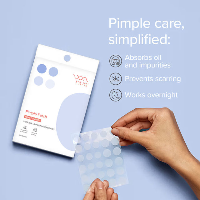 Nua Hydrocolloid And Salicylic Acid Pimple Patches