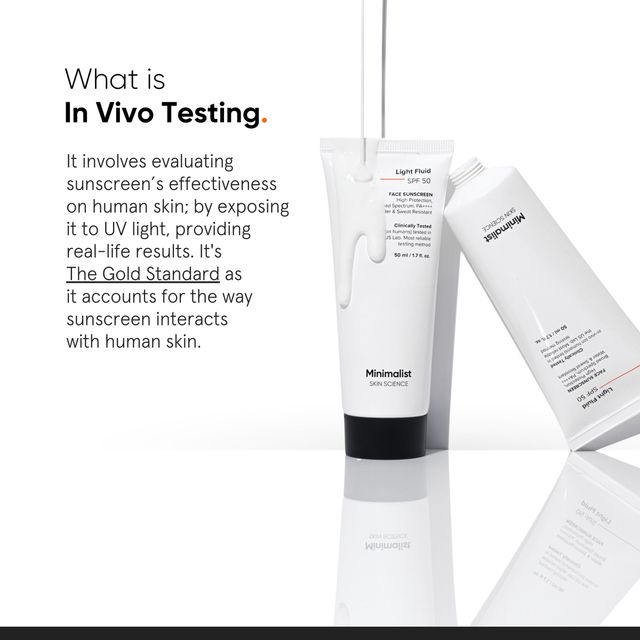Minimalist Light Fluid Spf 50 Face Sunscreen(50ml) & Minimalist 02% Salicylic Acid + Lha Face Cleanser(100ml) Combo