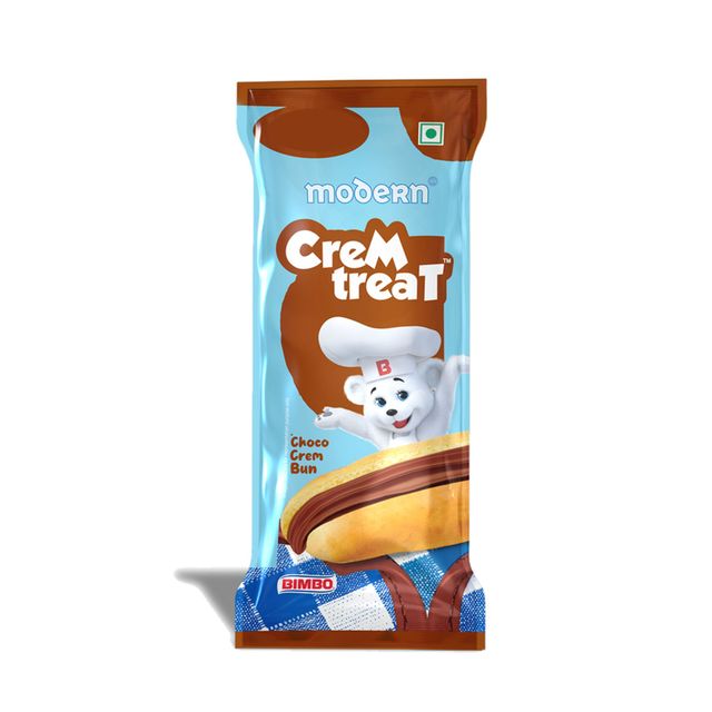 Modern Cremtreat Chocolate Cream Bun