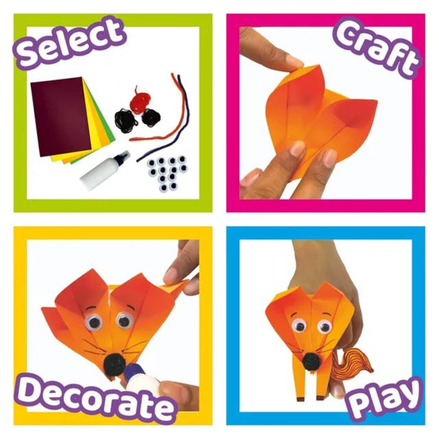 Webby Diy Paper Fan Art And Craft Activity Kit Hobby Kit | School Projects, Craft Supply