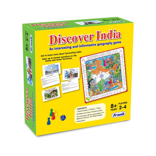 Frank Discover India - An Interesting And Informative Geography Game About India