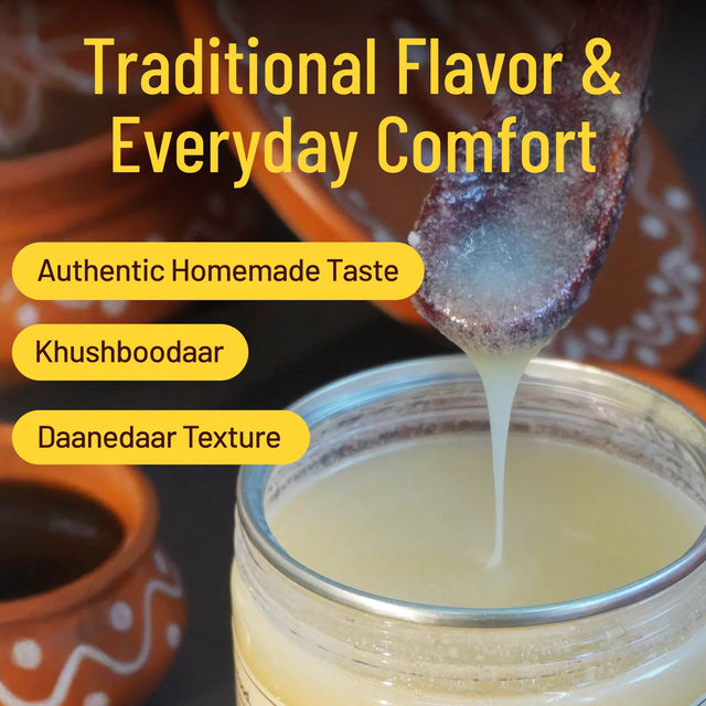 Jivika A2 Desi Buffalo Ghee | Traditionally Churned Bilona Method