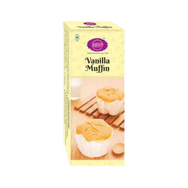 Karachi Bakery Muffins (Veg) - Vanilla 80 g Combo