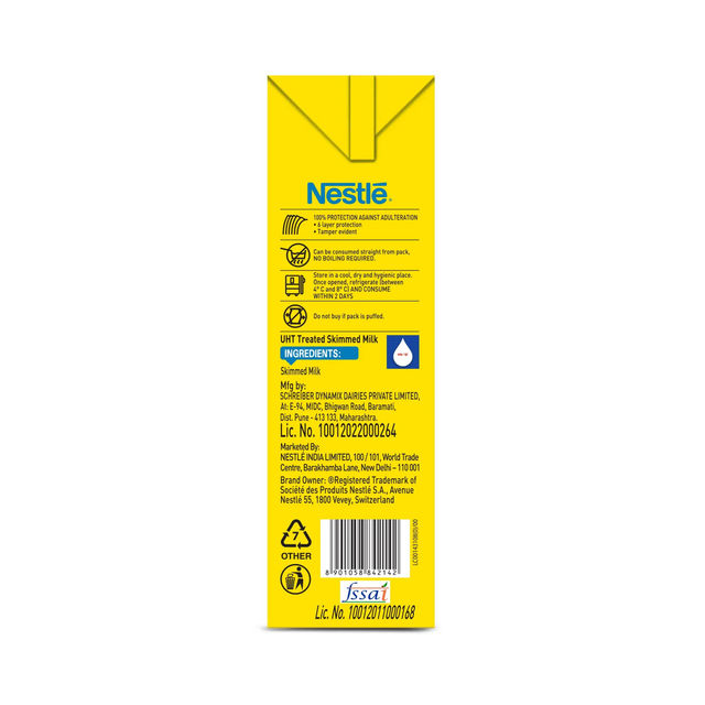 Nestle A+ Slim Milk (Tetra Pack) 1 l X 6 Combo