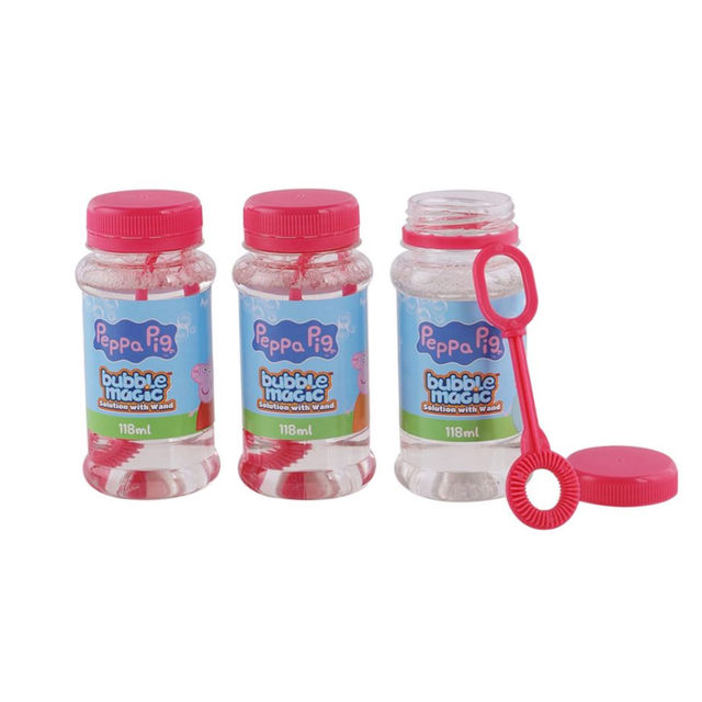 Bubble Magic 118 Ml Solution With Wand - Peppa Pig