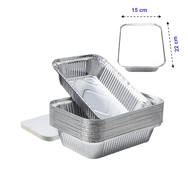 Vinay Trading Foil Container + Lid 750 ml