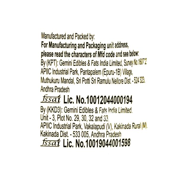 Freedom Refined Sunflower Oil Bottle