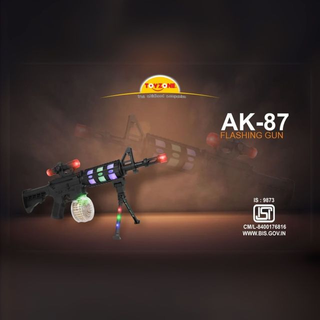 Toyzone Ak-87 Flashing Gun