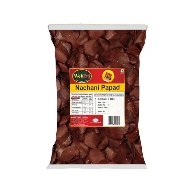Wellfry Ragi Nachani Papad