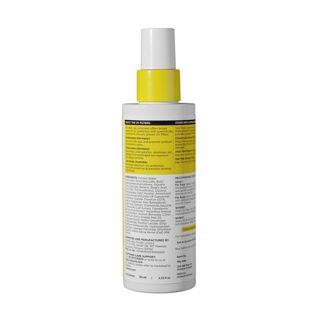 Sunscoop Hydrating Fluid Sunscreen SPF 60 PA++++ UV Filter Zinc Oxide No White Cast