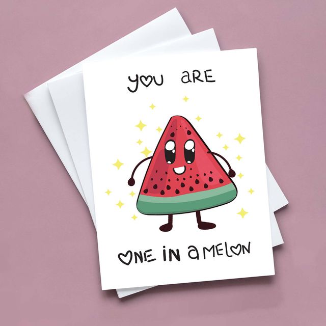 Mad Over Print One In Melon Mother's Day Greeting Card