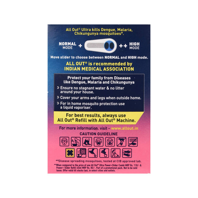 All Out Ultra Power + Slider Floral Mosquito Repellent