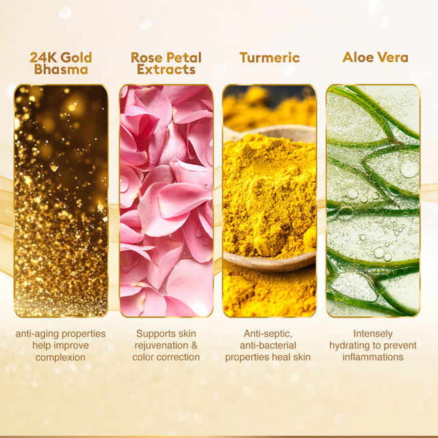 Vlcc Gold Facial Kit For Luminous & Radiant Complexion(60gms) & Vlcc Pedicure-Manicure Hand & Foot Care Kit(1pc) Combo