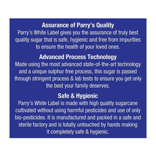 Parrys White Label Sugar 5 kg Combo
