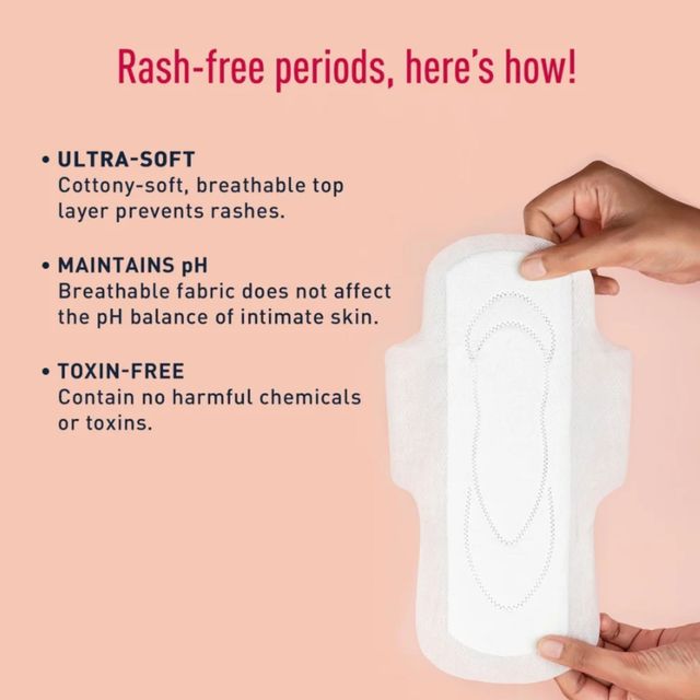 Sirona Cottony Soft Rash Free XL Sanitary Pads