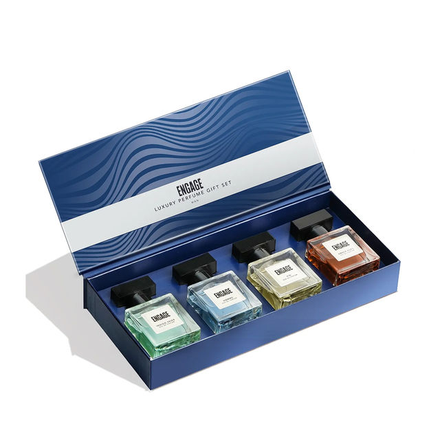 Engage Luxury Perfume Gift Pack for Men, Travel Sized, Assorted Pack
