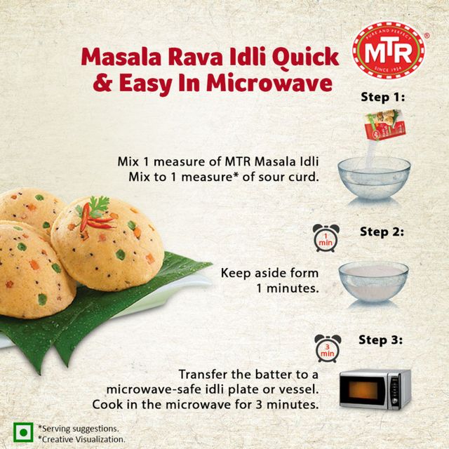 MTR Masala Rava Idli Mix 500 g Combo