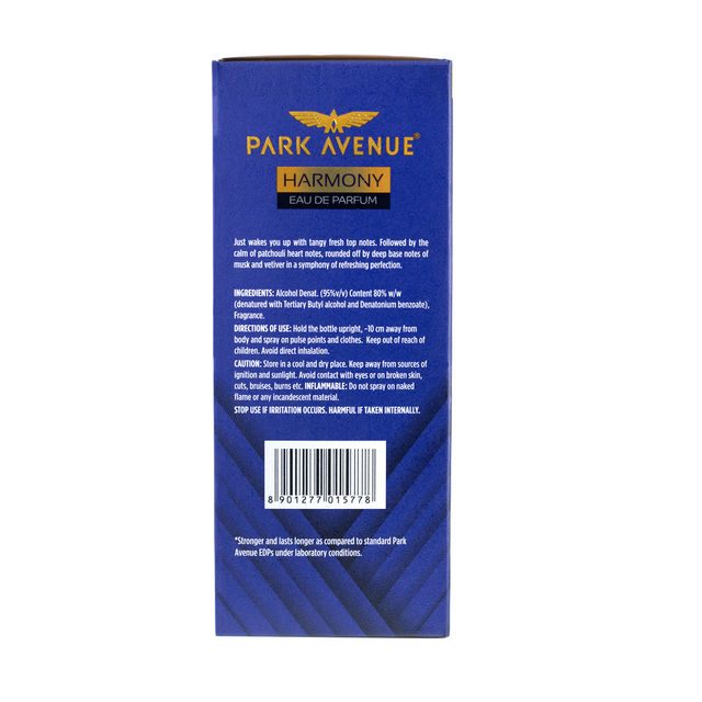 Park Avenue Harmony, Eau De Parfum Men, Long Lasting Perfume for Men