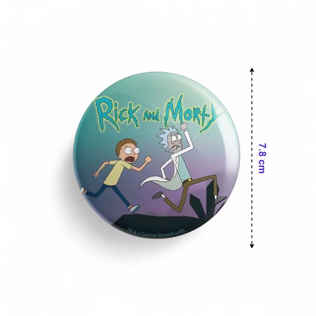 House Of Festivals Mortynight Run - Rick And Morty Official Badge