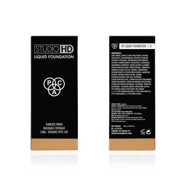 Pac Studio Hd Liquid Foundation (1.3)