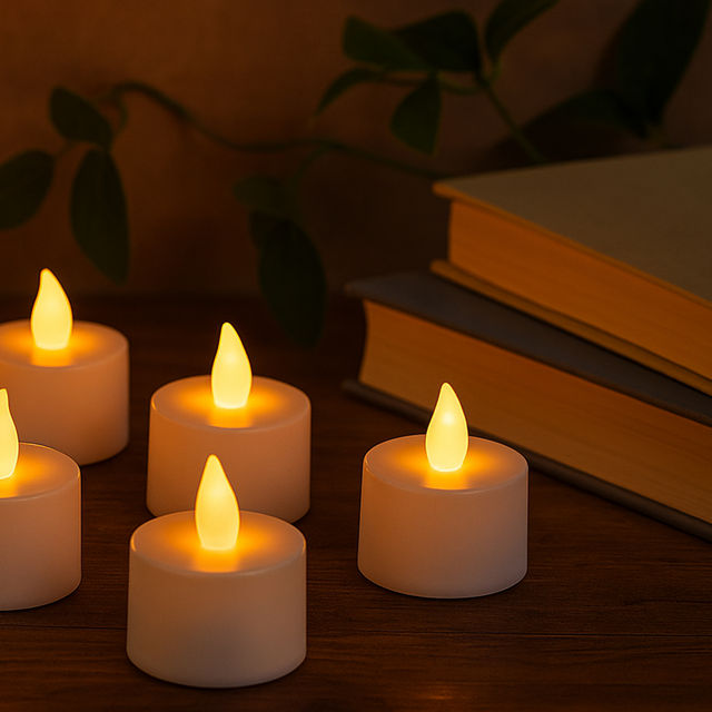 Quace LED Tea Light Candle - Warm White | Energy Efficient