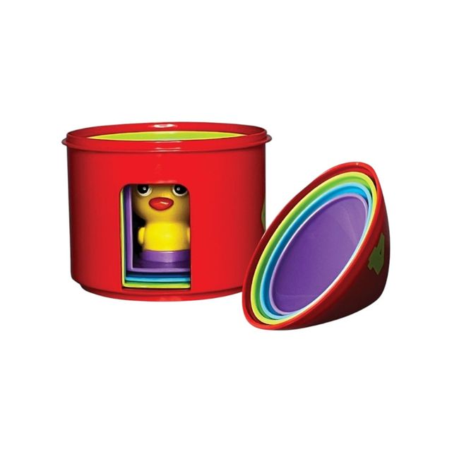 Bird House Nesting Toy With Peek-A-Boo Feature