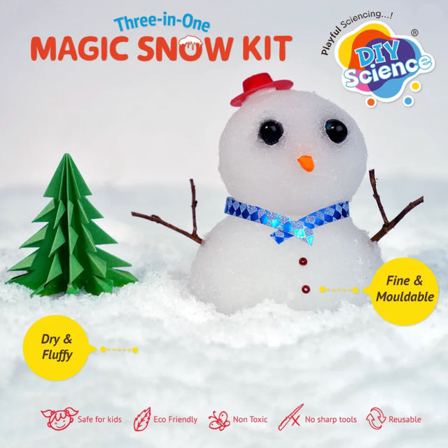 DIY Science Magic Snow Kit (3-in-1)