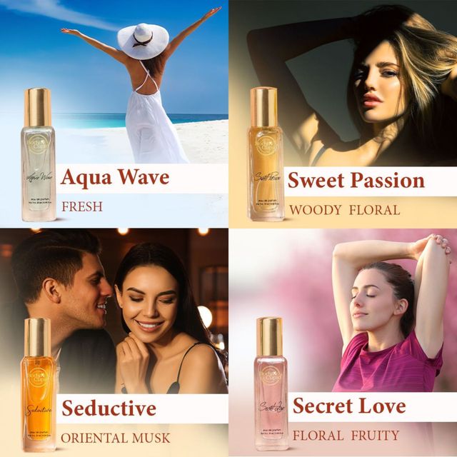 Galaxy Cookie Crumble Milk Chocolate(96gms) & Body Cupid Luxury Perfume Gift Set For Her Long Lasting Fragrances - Pack Of 4(80ml) Combo