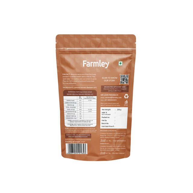 Farmley Premium California Almonds