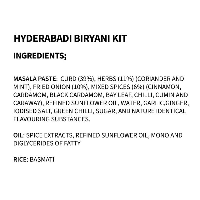 Cookd Hyderabadi Biryani Kit