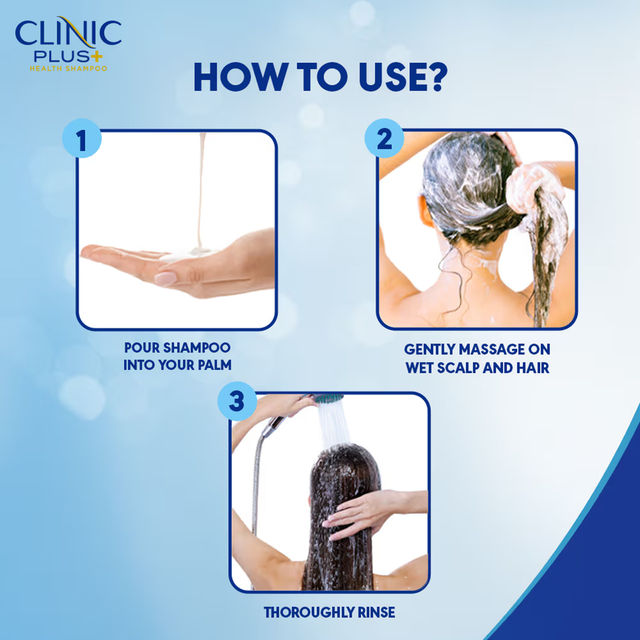 Clinic Plus Strong & Long Shampoo with Milk Proteins and Multivitamins 175 ml Combo